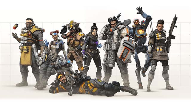 Eight Characters for Apex Legends Eight Characters for Apex Legends
